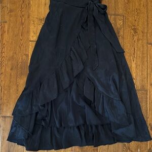 XL (fits like L) navy wrap dress